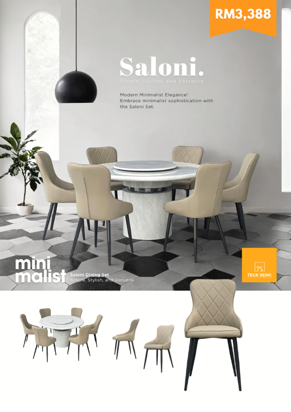 Saloni Modern Diningset